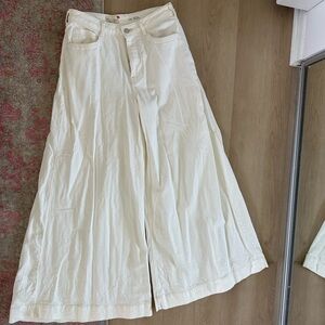 Anthropologie Pilcro Off-White Denim Jeans